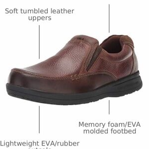 Nunn Bush Men's Dark Brown Leather Loafers